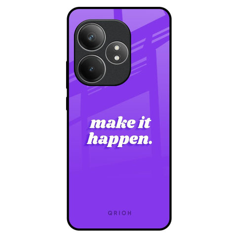 Make it Happen Realme GT 6 5G Glass Back Cover Online