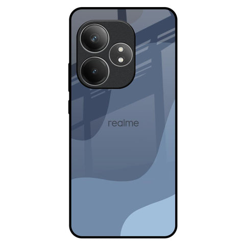 Navy Blue Ombre Realme GT 6 5G Glass Back Cover Online