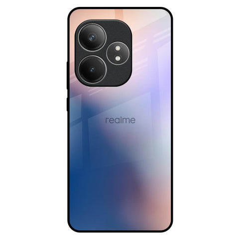 Blue Mauve Gradient Realme GT 6 5G Glass Back Cover Online