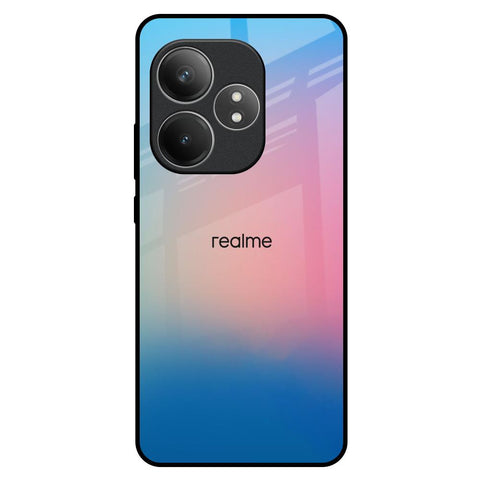 Blue & Pink Ombre Realme GT 6 5G Glass Back Cover Online