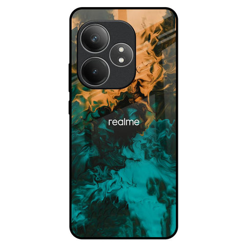 Watercolor Wave Realme GT 6 5G Glass Back Cover Online