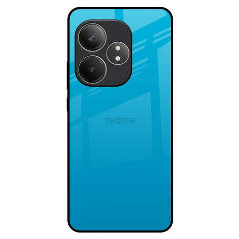 Blue Aqua Realme GT 6 5G Glass Back Cover Online