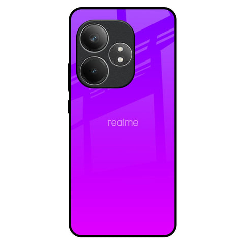 Purple Pink Realme GT 6 5G Glass Back Cover Online