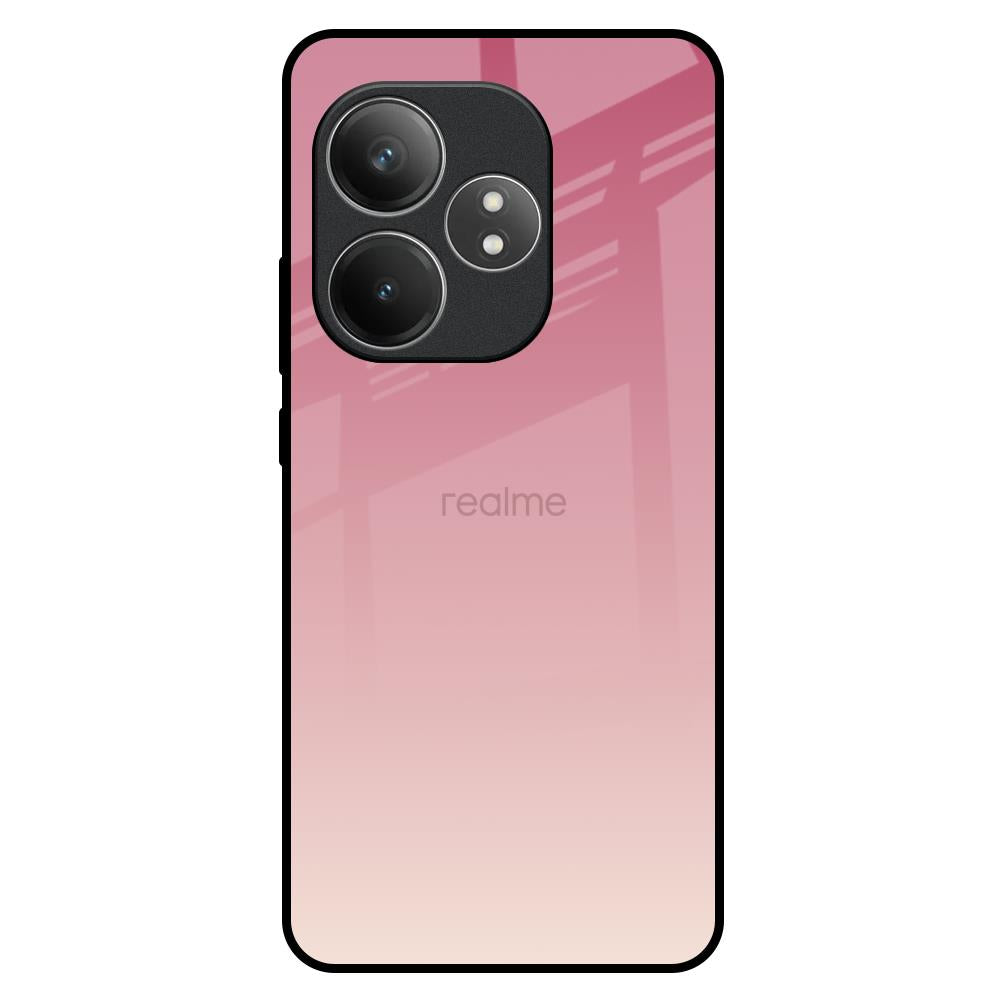Blooming Pink Realme GT 6 5G Glass Back Cover Online