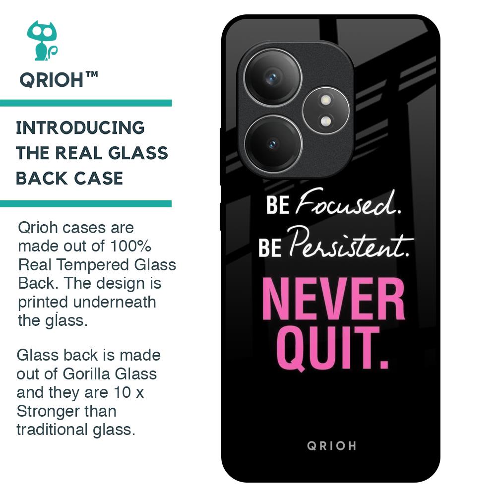 Be Focused Glass Case for Realme GT 6 5G