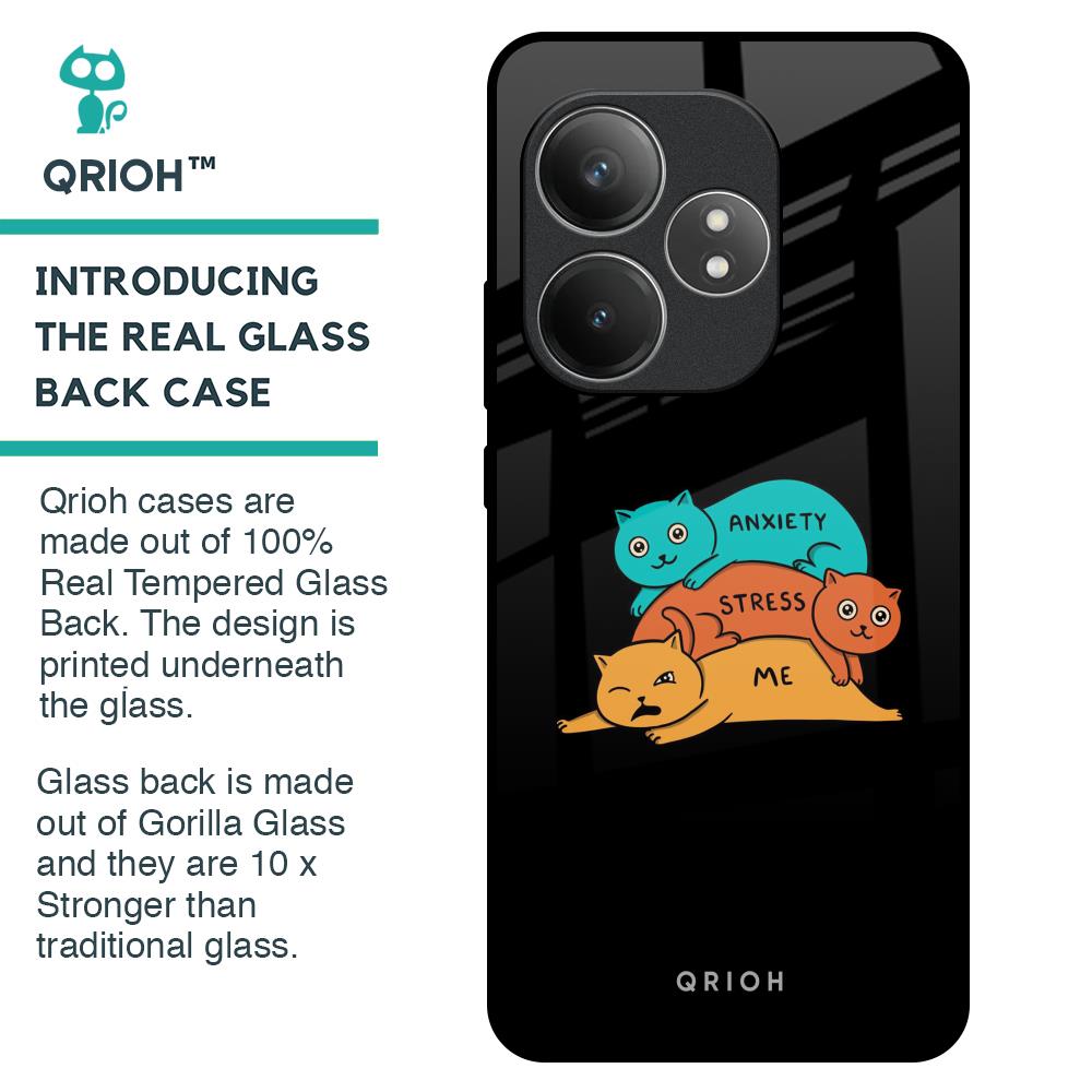 Anxiety Stress Glass Case for Realme GT 6 5G