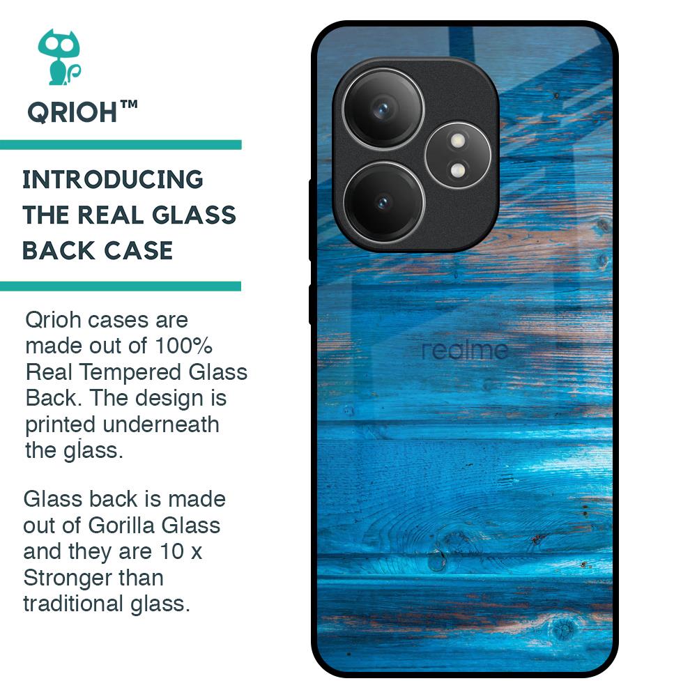 Patina Finish Glass case for Realme GT 6 5G