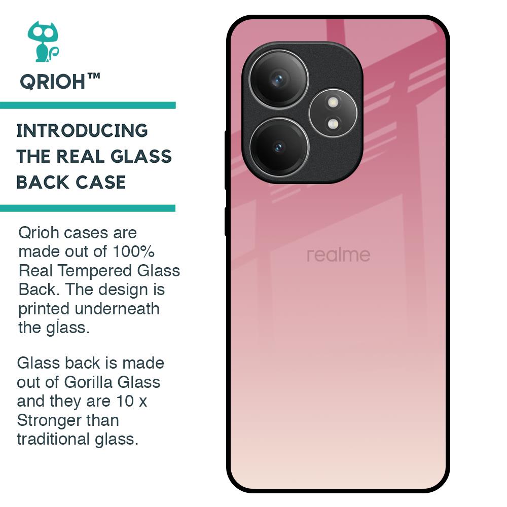 Blooming Pink Glass Case for Realme GT 6 5G