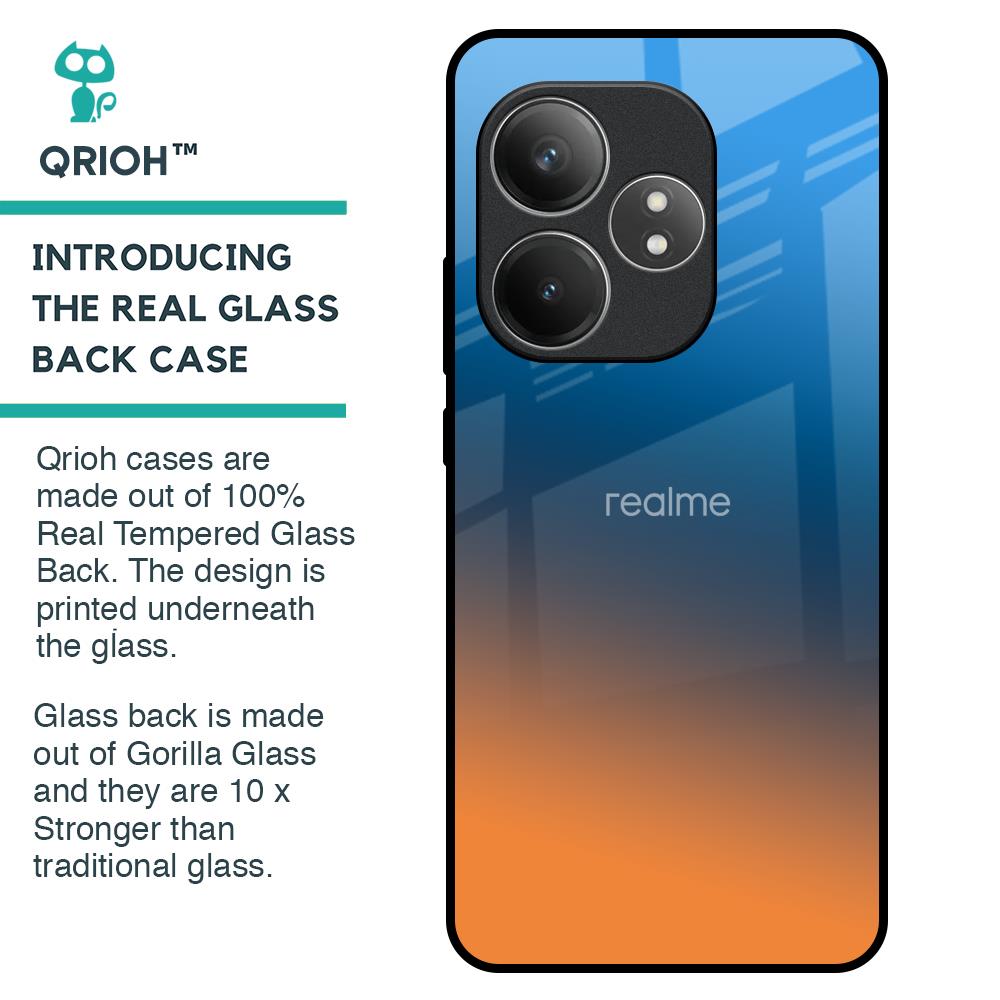 Sunset Of Ocean Glass Case for Realme GT 6 5G