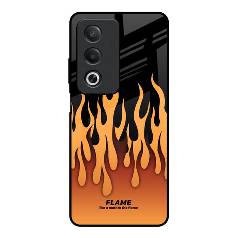 Fire Flame OPPO A3 Pro 5G Glass Back Cover Online
