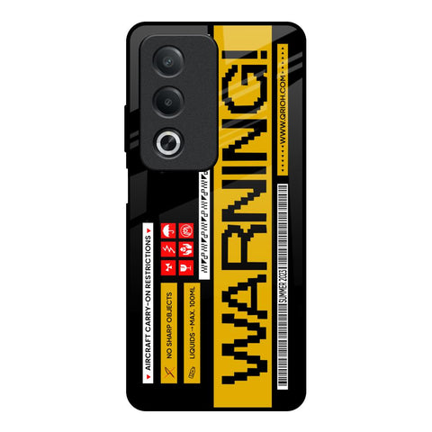 Aircraft Warning OPPO A3 Pro 5G Glass Back Cover Online