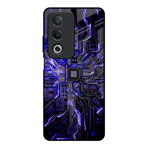 Techno Color Pattern OPPO A3 Pro 5G Glass Back Cover Online