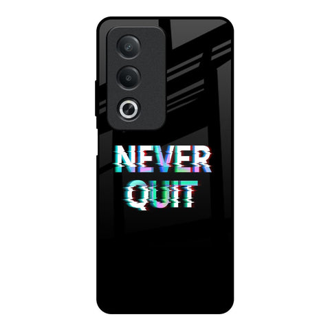 Never Quit OPPO A3 Pro 5G Glass Back Cover Online