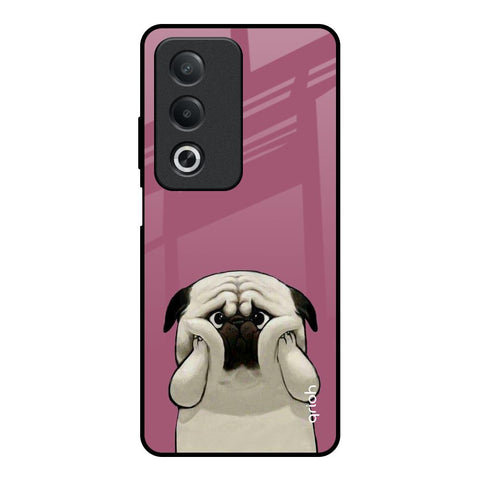 Funny Pug Face OPPO A3 Pro 5G Glass Back Cover Online
