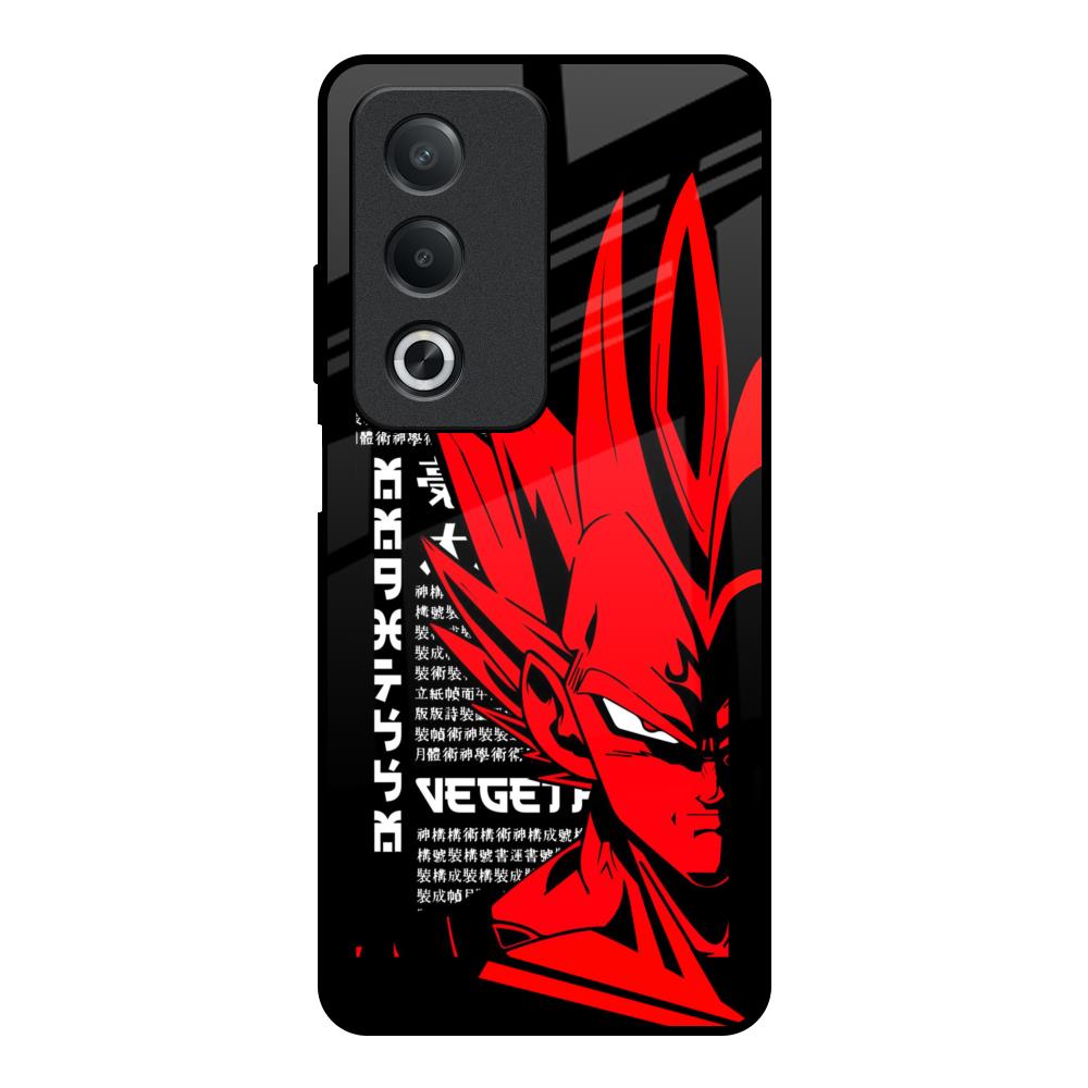 Red Vegeta OPPO A3 Pro 5G Glass Back Cover Online