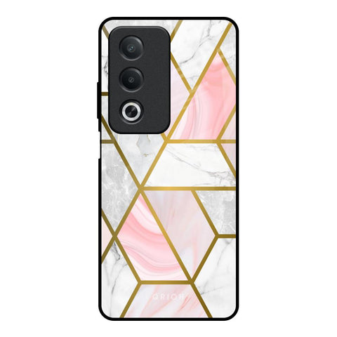 Geometrical Marble OPPO A3 Pro 5G Glass Back Cover Online