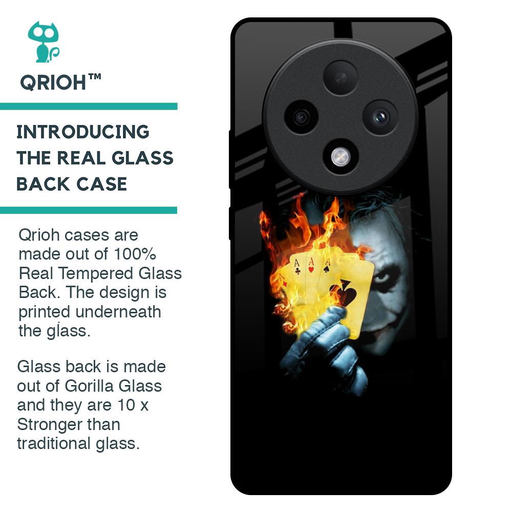 AAA Joker Glass Case for Oppo F27 Pro Plus