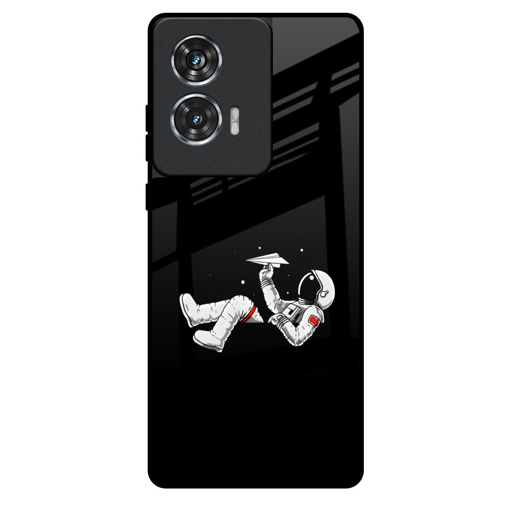 Space Traveller Motorola Edge 50 Fusion 5G Glass Back Cover Online