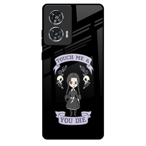Touch Me & You Die Motorola Edge 50 Fusion 5G Glass Back Cover Online