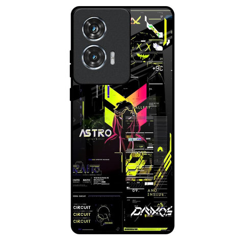 Astro Glitch Motorola Edge 50 Fusion 5G Glass Back Cover Online