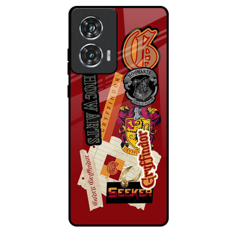 Gryffindor Motorola Edge 50 Fusion 5G Glass Back Cover Online