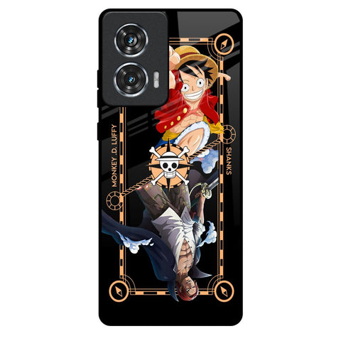 Shanks & Luffy Motorola Edge 50 Fusion 5G Glass Back Cover Online