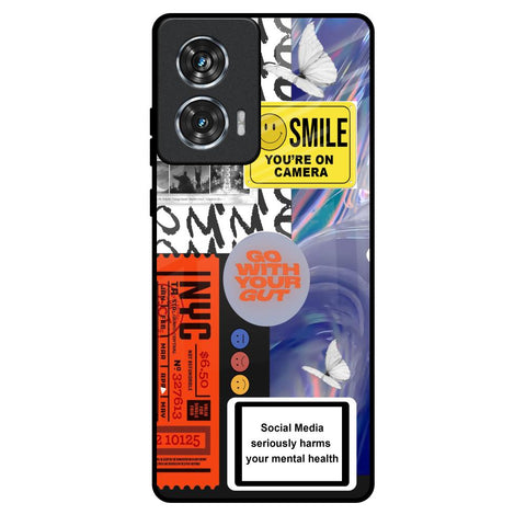 Smile for Camera Motorola Edge 50 Fusion 5G Glass Back Cover Online