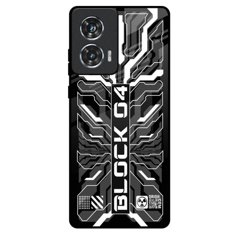 Monochrome Magic Motorola Edge 50 Fusion 5G Glass Back Cover Online