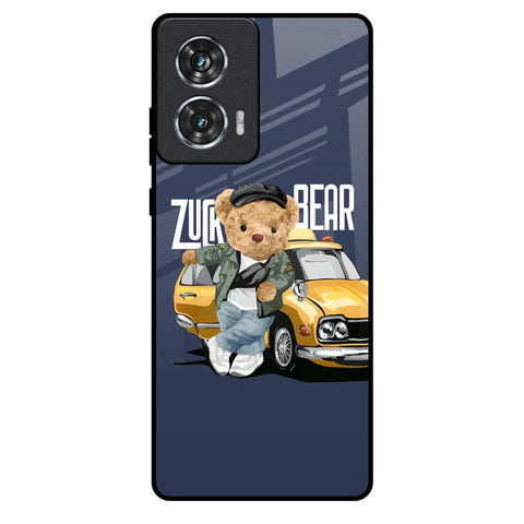 Adventurous Bear Motorola Edge 50 Fusion 5G Glass Back Cover Online