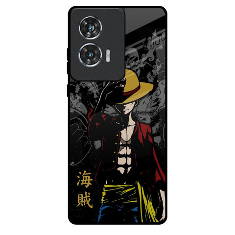 Dark Luffy Motorola Edge 50 Fusion 5G Glass Back Cover Online
