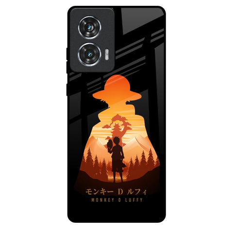 Luffy One Piece Motorola Edge 50 Fusion 5G Glass Back Cover Online
