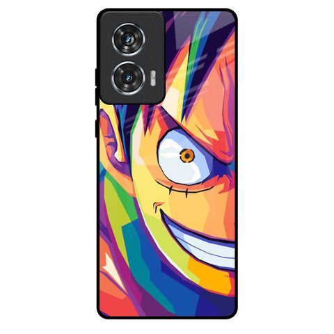 Monkey Wpap Pop Art Motorola Edge 50 Fusion 5G Glass Back Cover Online
