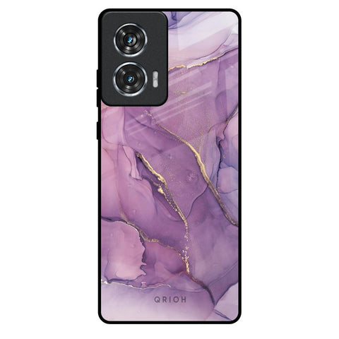 Purple Gold Marble Motorola Edge 50 Fusion 5G Glass Back Cover Online