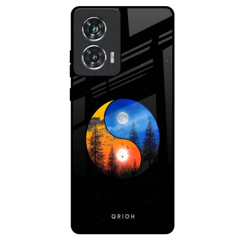 Yin Yang Balance Motorola Edge 50 Fusion 5G Glass Back Cover Online
