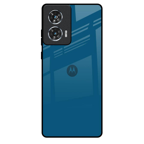 Cobalt Blue Motorola Edge 50 Fusion 5G Glass Back Cover Online