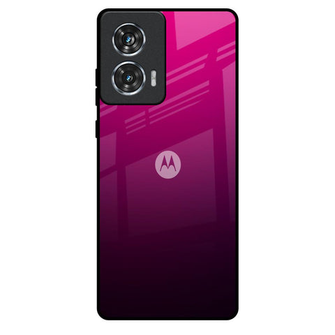 Purple Ombre Pattern Motorola Edge 50 Fusion 5G Glass Back Cover Online