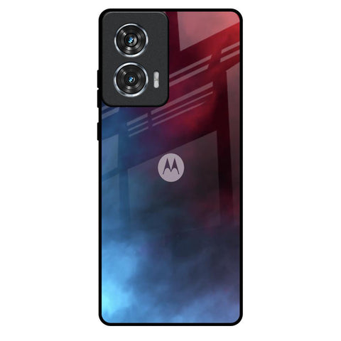 Smokey Watercolor Motorola Edge 50 Fusion 5G Glass Back Cover Online