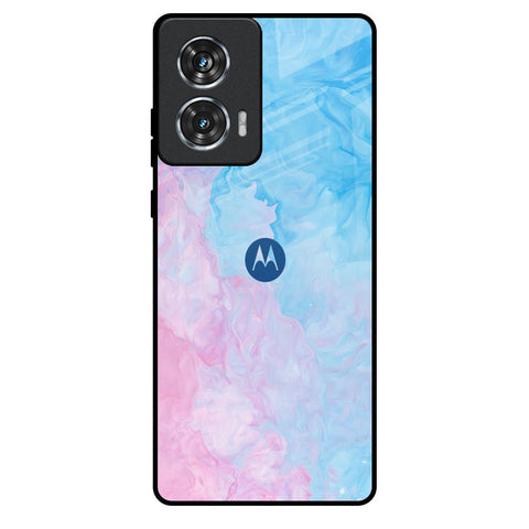 Mixed Watercolor Motorola Edge 50 Fusion 5G Glass Back Cover Online