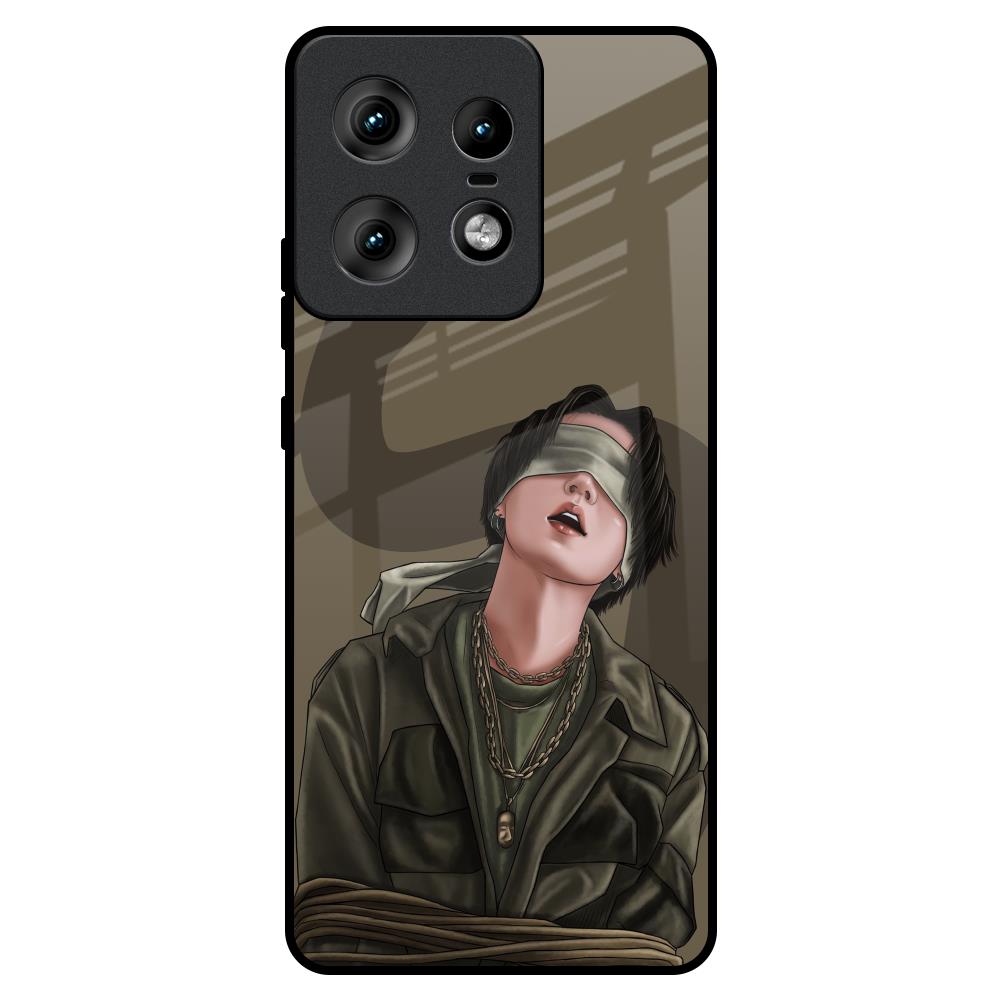 Blind Fold Motorola Edge 50 Pro 5G Glass Back Cover Online