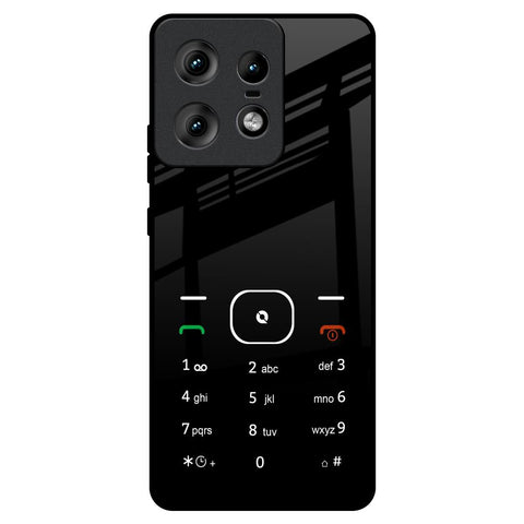Classic Keypad Pattern Motorola Edge 50 Pro 5G Glass Back Cover Online