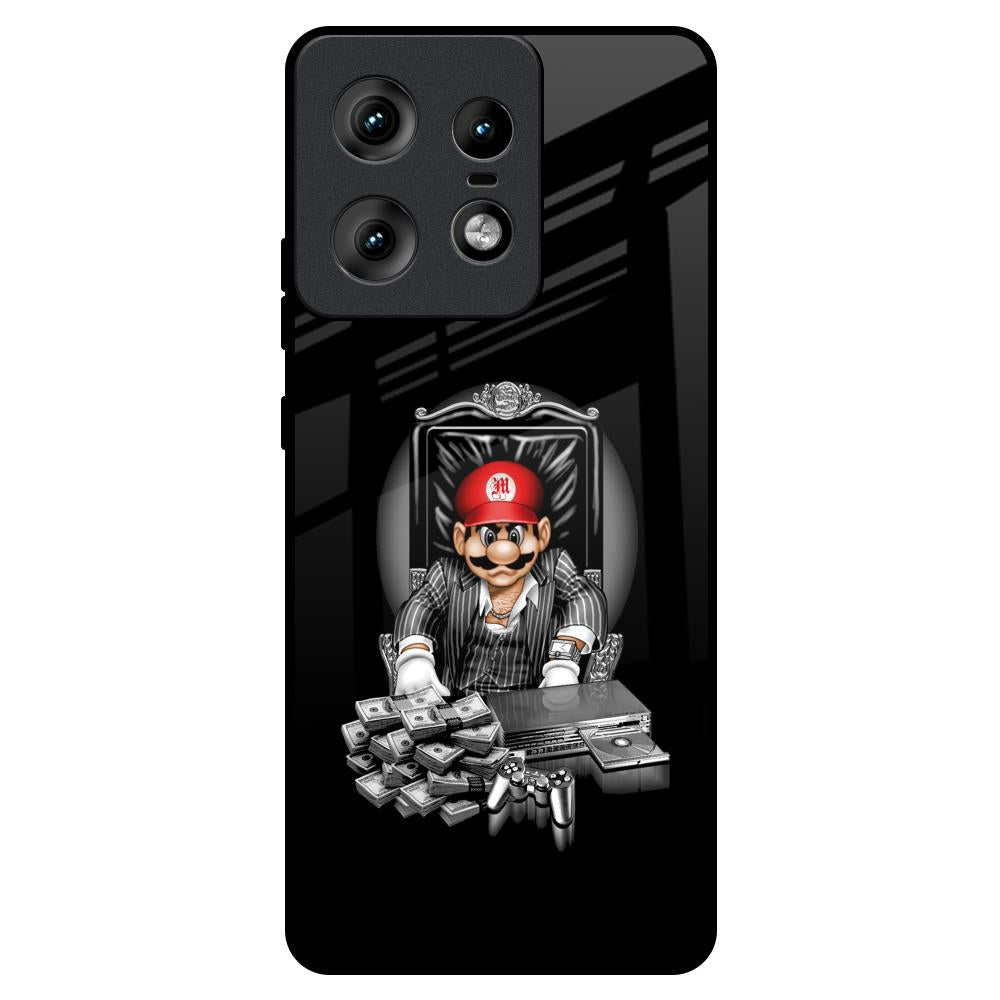 Dark Secret Motorola Edge 50 Pro 5G Glass Back Cover Online