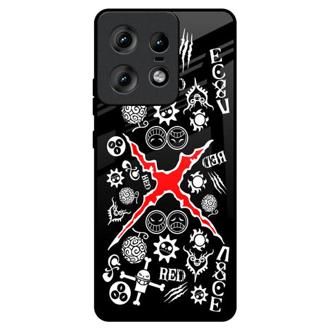 Red Zone Motorola Edge 50 Pro 5G Glass Back Cover Online
