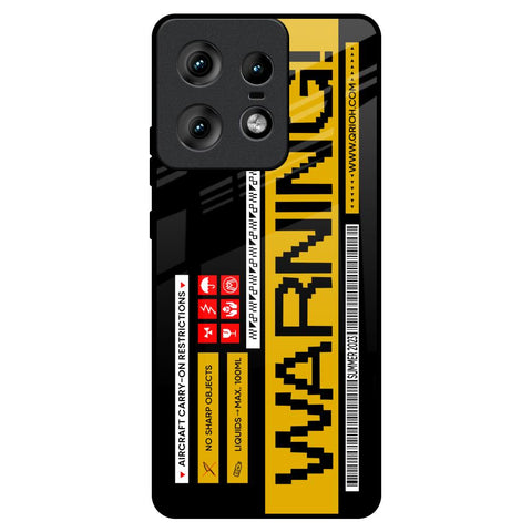 Aircraft Warning Motorola Edge 50 Pro 5G Glass Back Cover Online