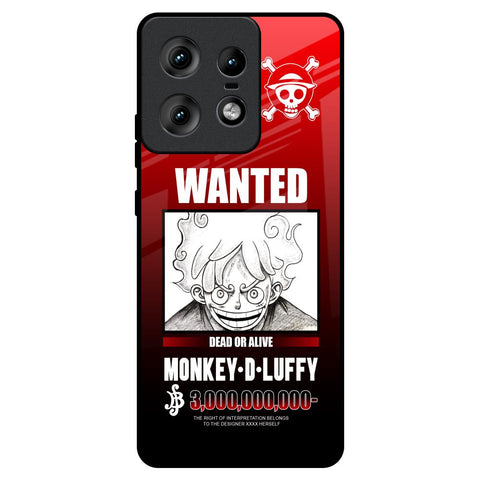 Luffy Wanted Motorola Edge 50 Pro 5G Glass Back Cover Online