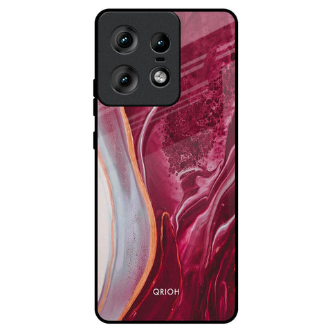 Crimson Ruby Motorola Edge 50 Pro 5G Glass Back Cover Online