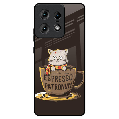 Tea With Kitty Motorola Edge 50 Pro 5G Glass Back Cover Online