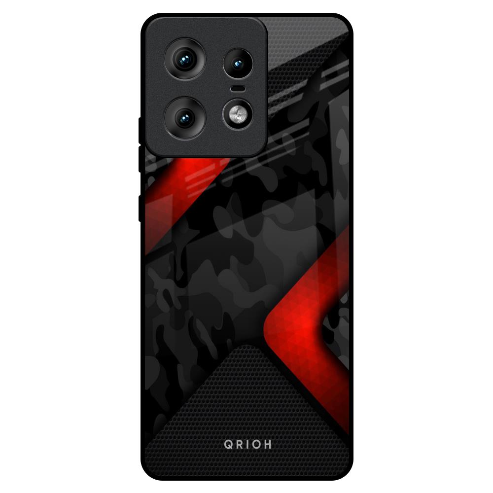 Modern Camo Abstract Motorola Edge 50 Pro 5G Glass Back Cover Online