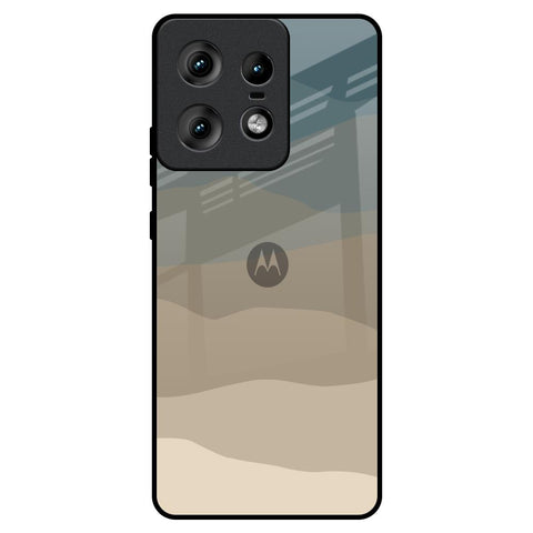 Abstract Mountain Pattern Motorola Edge 50 Pro 5G Glass Back Cover Online