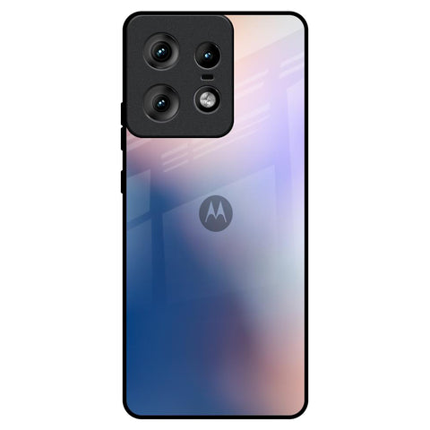 Blue Mauve Gradient Motorola Edge 50 Pro 5G Glass Back Cover Online