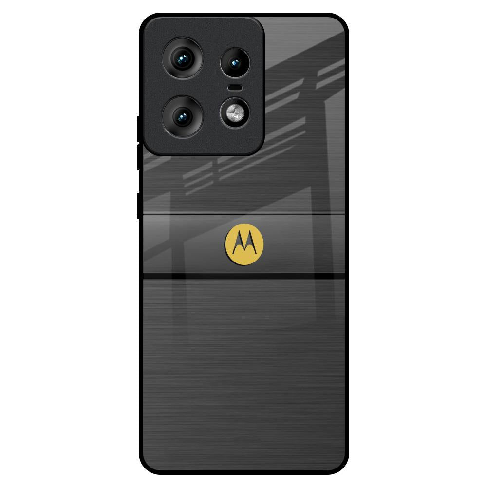 Grey Metallic Glass Motorola Edge 50 Pro 5G Glass Back Cover Online